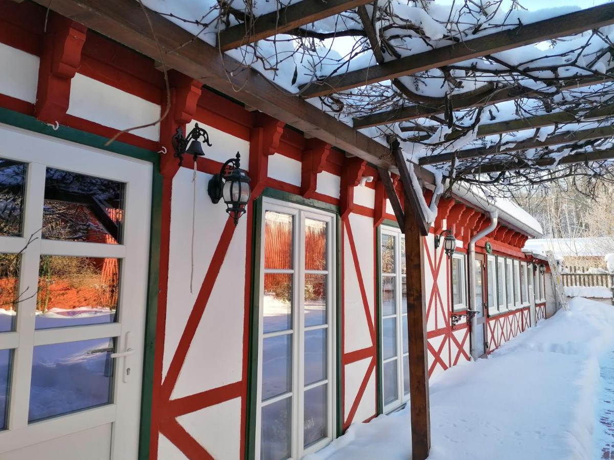 Stilvolles Ferienhaus Artdeco Wernigerode Exterior foto